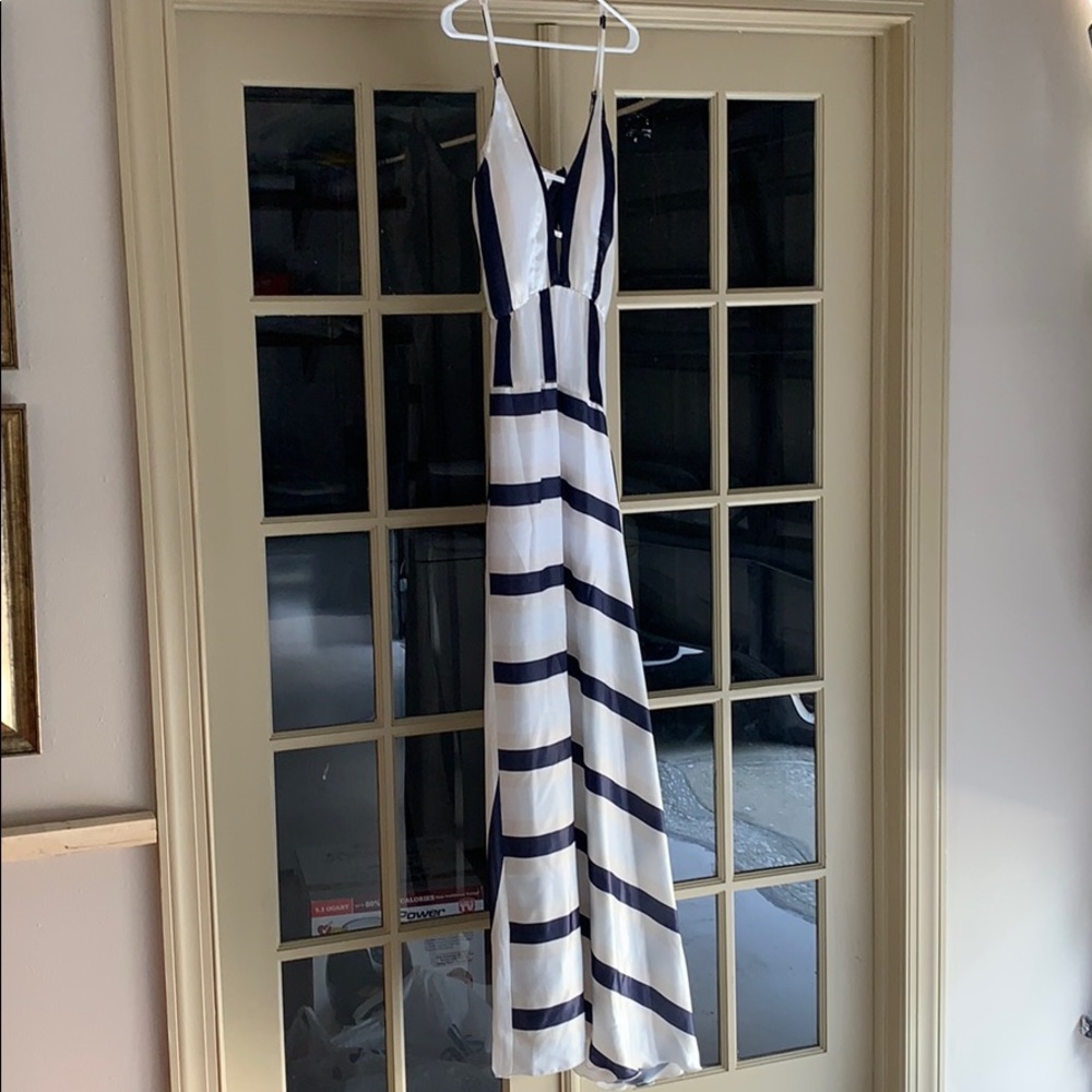Dress with Stripes